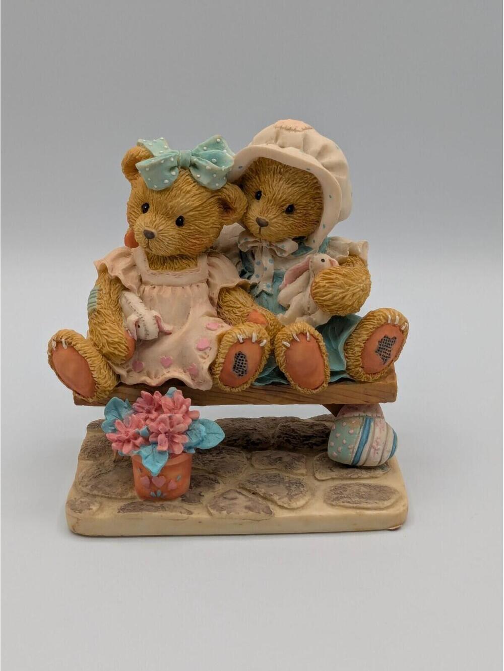Cherished Teddies Tracie and Nicole "Side By Side With Friends" 1992 (911372)
